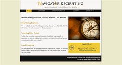 Desktop Screenshot of navigatorrecruiting.com